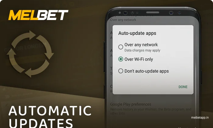 How to Update Melbet App - Automatic Update